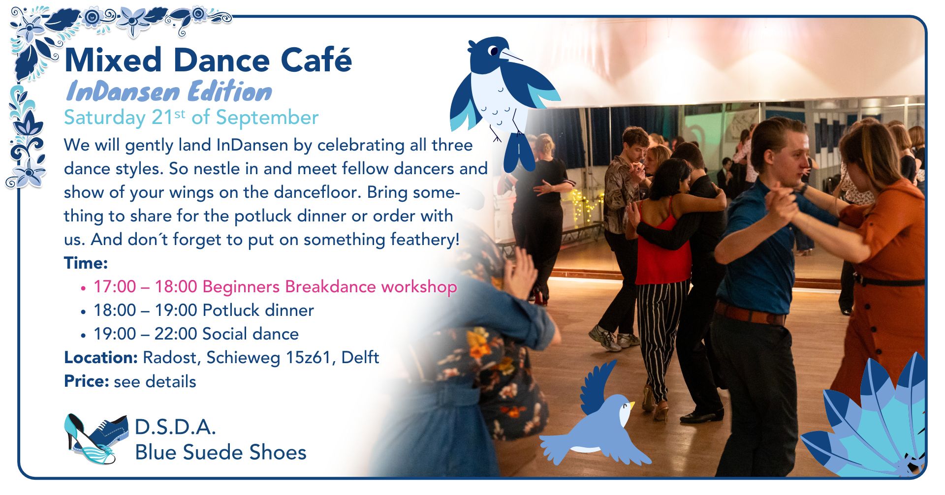 2024 InDansen Mixed Dance Café banner UPDATE