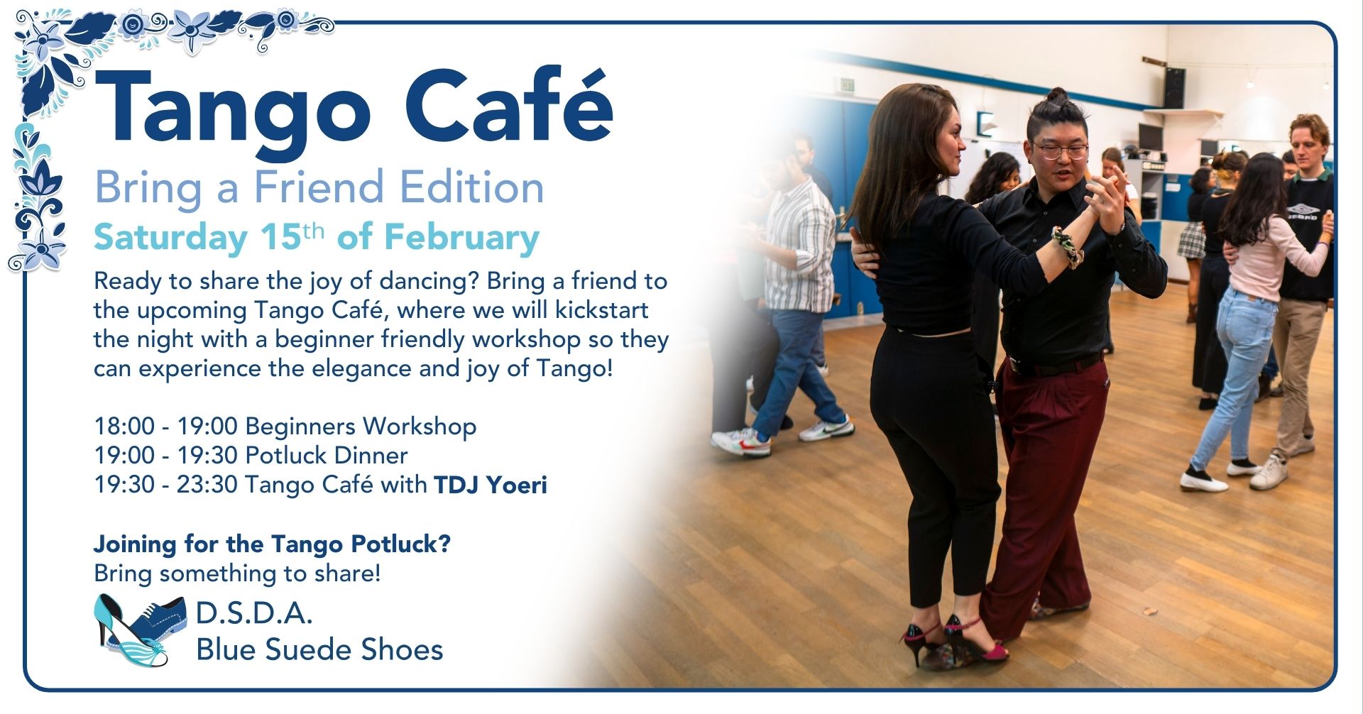 Tango Café February 2025 Banner